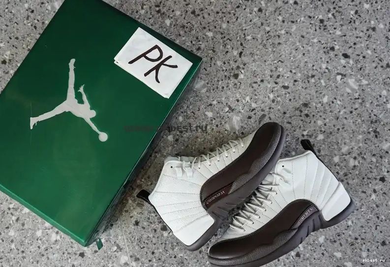Jordan x GOD SoleFly and READY black 12 White SHIP Air Jordan MATERIALS TO PK RETAIL 0606